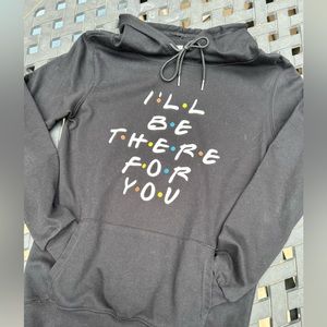 Friends Black Hoodie Sweatshirt
